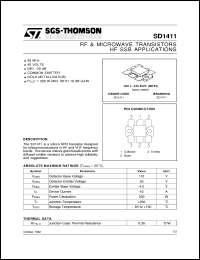 SD1411 Datasheet