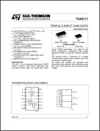 74AC11 Datasheet