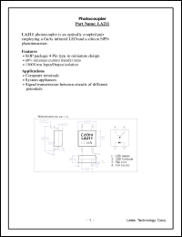LA211 Datasheet