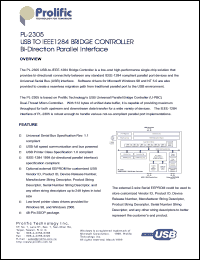 PL-2301 Datasheet