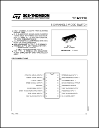 TEA5101B Datasheet