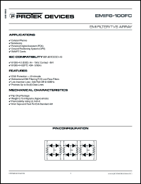 EMIF6-100FC Datasheet