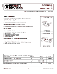 GPZ1275 Datasheet