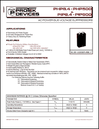 PIP250 Datasheet