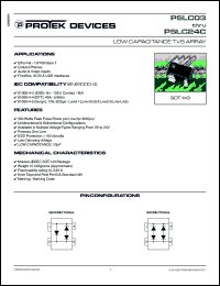 PSLC03 Datasheet