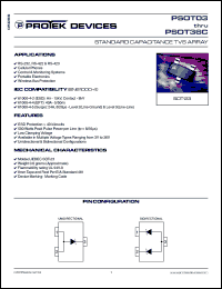 PSOT03 Datasheet