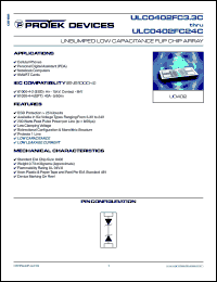 ULC0402FC08C Datasheet