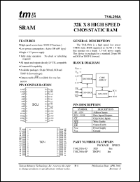 T14L256A-8P Datasheet