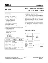 T15N1M16A-70J Datasheet