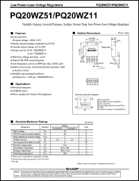 PQ20VZ51 Datasheet