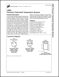LM34CH Datasheet
