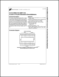 54154FMQB Datasheet