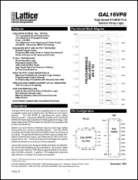 GAL16VP8B-25LP Datasheet