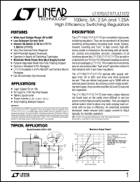 LT1172HVCT Datasheet