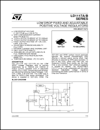 LD1117BDT33TR Datasheet