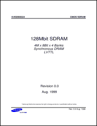 K4S280432F-TCL75 Datasheet