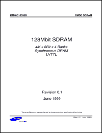 K4S281632E-TC60 Datasheet