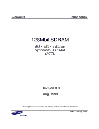 K4S281632M-TC/L80 Datasheet