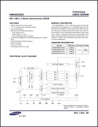 K4S640432H-TL75 Datasheet