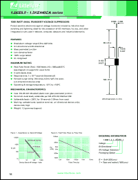 1.5KE6.8CA Datasheet