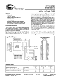 CY7C10211B-10VC Datasheet