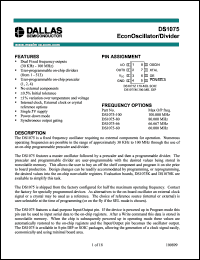 DS1075Z-100 Datasheet