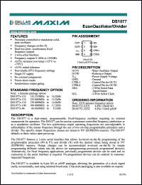 DS1077Z-66 Datasheet