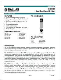 DS1065-60 Datasheet
