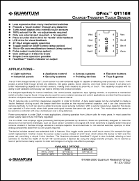 QT118H-IS Datasheet