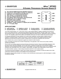 QT320-IS Datasheet