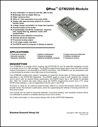 QTM2000 Datasheet