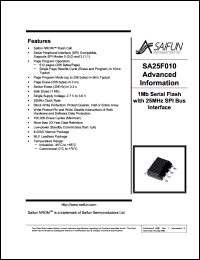 SA25F010LEMLFFX Datasheet