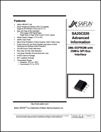SA25C020LEMNF Datasheet