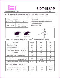 SDT452AP Datasheet