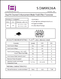 SDM9435A Datasheet