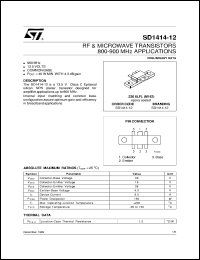 SD1414-12 Datasheet