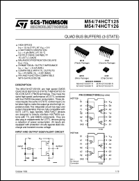 M74HCT10TTR Datasheet