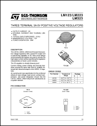 LM323T Datasheet