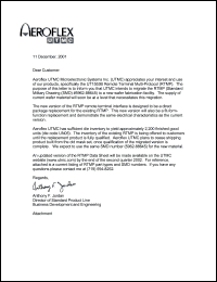 UT1553RTMP Datasheet