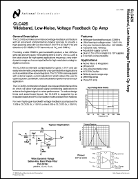 CLC426AWG-QML Datasheet