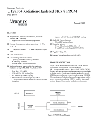 UT28F64T35PCC Datasheet