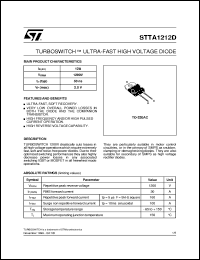 STTA1206DI Datasheet