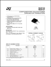 MJD122 Datasheet