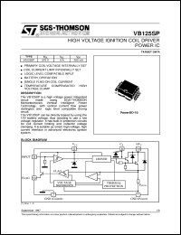 VB125SP Datasheet