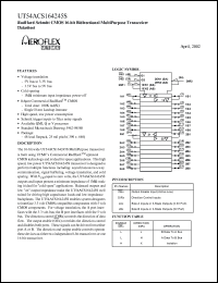 UT54ACS164245SUPC Datasheet