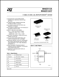 M48Z512AY-85PM1 Datasheet