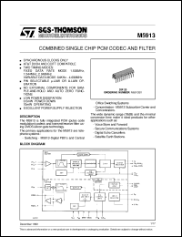 M5913 Datasheet