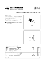 2N1613 Datasheet