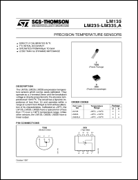 LM135 Datasheet