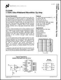 CLC449AJE-TR13 Datasheet